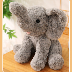 Adorable Peluche de Elefante Bebé, Juguete de Peluche Ultra Suave para Niños, Niñas y Bebés, Color Gris - Product Image 3