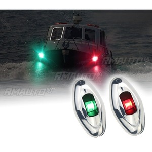 Feux de navigation LED étanches pour bateaux rapides, lampes de signalisation pour bateaux de pêche, feux indicateurs de navigation pour bateaux à grande vitesse - Product Image 2