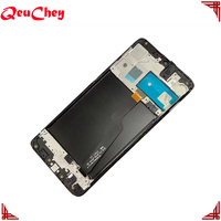 MOQ : 10 pièces en gros pour Samsung A10 A105 A105F / M10 M105 – Écran LCD tactile numériseur avec/sans cadre
