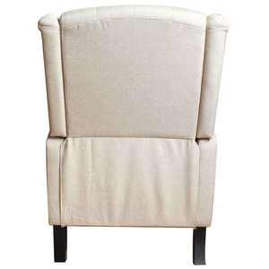 Venta al por mayor de cuero de lujo de moda Manual Push Back silla reclinable con reposapiés - Product Image 3