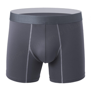 Fabricant de boxers taille unie personnalisés pour hommes boxer tissé taille élastique mode sexy modal pour hommes boxer pour hommes - Product Image 4