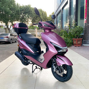 Scooter à essence sur route M12 rose <span class=keywords><strong>50cc</strong></span> Vitesse maximale 60 km/h Pneus de 10 pouces Freins à disque Mini motos à essence avec coffre pour cargaison - Product Image 1
