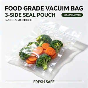 Food Grade Vacuum Pouch BPA Free Resealable Zip Lock Bag Clear View Leak Proof Fresh Food Storage - Product Image 2