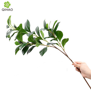 Hojas Artificiales Qihao de 70 cm de Altura, Simulación de Hojas Verdes para Decoración Interior, Bodas y Hogar - Product Image 5