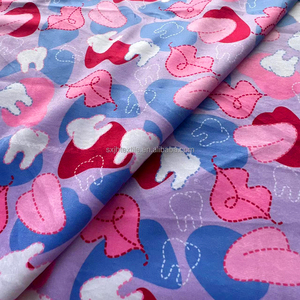 Custom Digital Printed 100% Polyester Minky Plush <strong>Fabric</strong> by the Yard for Baby Blanket <strong>Dress</strong> - Product Image 5