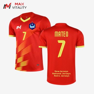 Divisa da <span class=keywords><strong>Calcio</strong></span> per Uomo all'Ingrosso, Maglia da <span class=keywords><strong>Portiere</strong></span> Personalizzata con Logo, Manica Corta, Traspirante e Leggera - Product Image 5