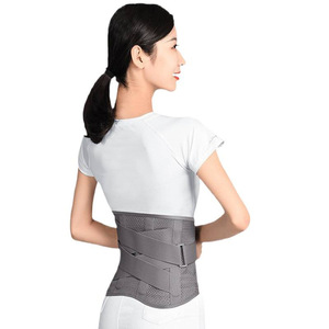 Ceinture de soutien lombaire réglable pour hernie discale et tension musculaire, taille universelle avec plaque en acier - Product Image 2