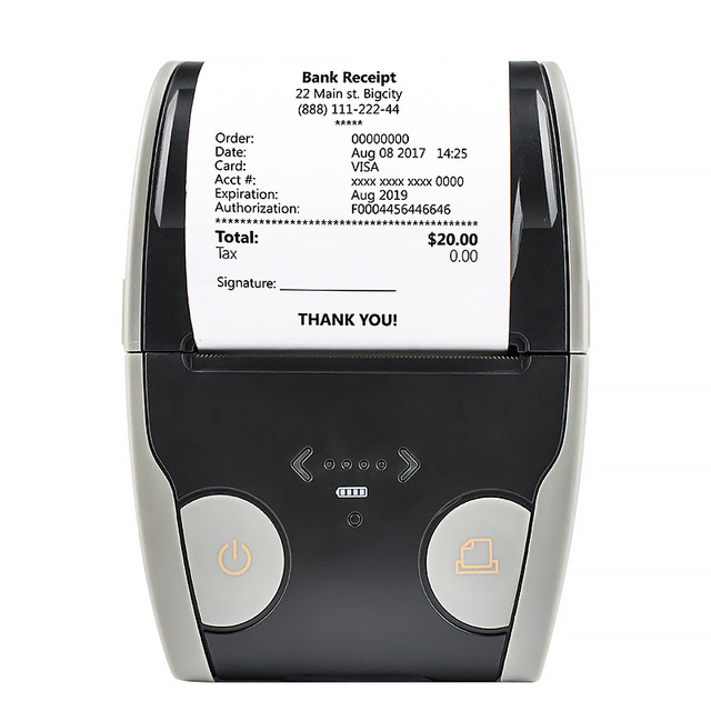 5806 Premium 58mm Portable Thermal Receipt Printer Wireless Mini 2 Inch for Retail in Stock 203dpi
