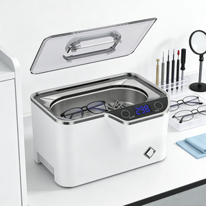 <span class=keywords><strong>Limpiador</strong></span> Ultrasónico <span class=keywords><strong>para</strong></span> Gafas LifeBasis, Máquina de Limpieza Ultrasónica de 600 ml, Mini <span class=keywords><strong>Limpiador</strong></span> Ultrasónico <span class=keywords><strong>para</strong></span> Gafas de Sol, <span class=keywords><strong>Lentes</strong></span> Blandas, Lavadora Ultrasónica Segura - Product Image 1