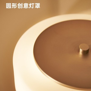 <b>Table</b> <b>Lamp</b> E27 LED 220V Eye Caring Bedroom Bedside Light With Pull Cord Switch Modern Minimalist Design - Product Image 4