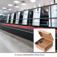 Boîte d'expédition en carton kraft à grain de bois personnalisé, boîte cadeau avec insert sur mesure, boîte d'expédition à rabat supérieur, vente en gros, directement de l'usine, OEM