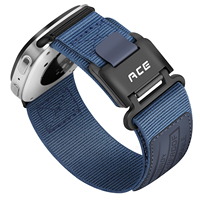 Bracelet de montre en nylon magnétique avec fermeture auto-agrippante, bracelet de sport pour Samsung Galaxy Watch 8 Ultra, bracelet de remplacement
