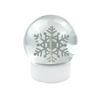 Boule à neige artisanale en résine, art populaire, fabriquée directement à l'usine de Huizhou, pour souvenir de Noël