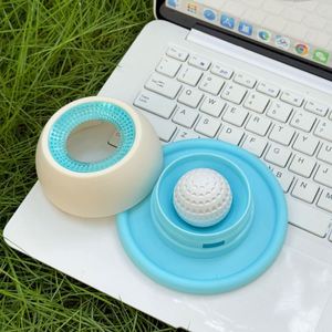 Mangeoire interactive anti-fuite et anti-débordement pour chiens et chats – Tapis de léchage en plastique pour animaux de compagnie avec fonction de nettoyage et bol rotatif - Product Image 4