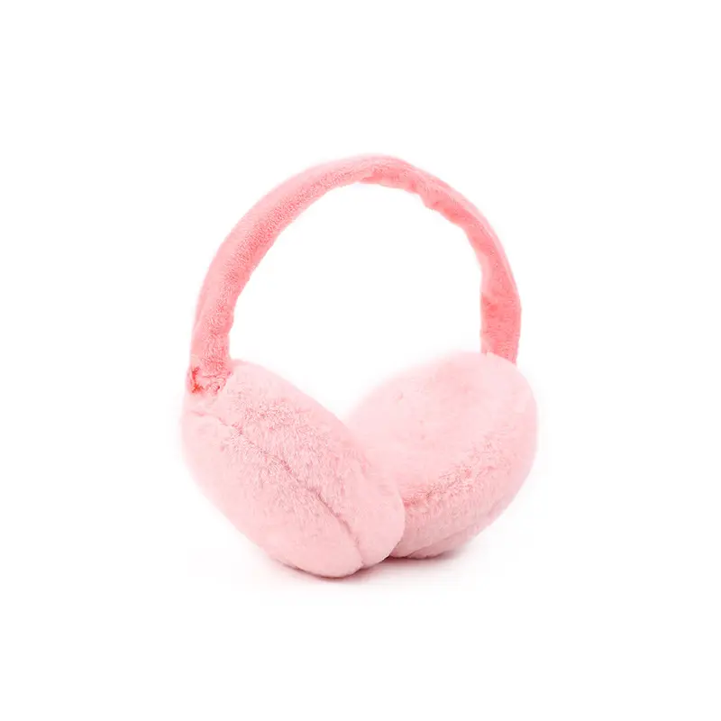 D0702ZH03 Venta al por mayor de calidad superior Fancy Rex Rabbit Fur Earmuffs Winter Fashion Earmuff