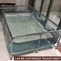 Bâche en PVC personnalisée pour bassin à poissons, toile transparente pour étang à poissons