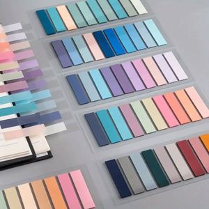 กระดาษโน้ตแบบมีกาวในตัวหลากสีสันแบบโมรันดี ใช้งานง่ายและลอกออกได้ ช่วยจัดระเบียบสำนักงาน-1 ชิ้น ผลิตจากวัสดุ PET - Product Image 5