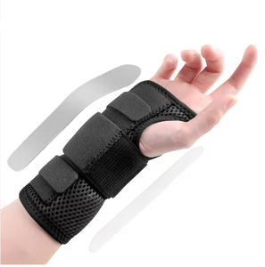 Nefes el desteği bilek Brace istikrar alüminyum plaka bileklik kolay aşınma Tendonitis için Fit Metacarpal ortak - Product Image 1