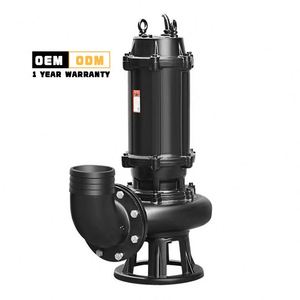 Pompe à boue submersible électrique à faible coût d'entretien pour drainage de sous-sol et eaux usées - Product Image 1