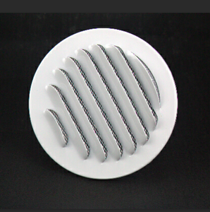 Grille d‘aération/ Capuchon de Capot d'évent/ Couvercle De <span class=keywords><strong>Ventilation</strong></span> à Grille sortie d'air murale Ronde pour WC - Product Image 3