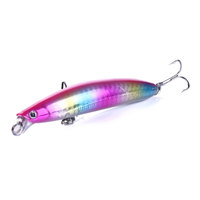 9g 9cm Flottant Jerkbait Rivière Wobbler ABS HardBait Swimbait Artificielle Dur Appât Plastique Eau Salée Minnow Marlin Streams