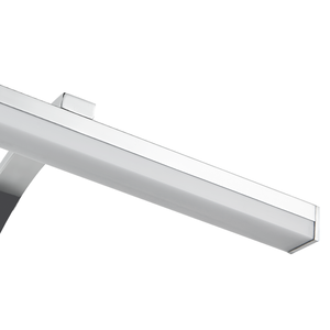 Miroir mural LED pour chambre d'hôtel européenne, cadre en fer moderne, lumière blanc chaud, utilisation en salle de bain, construction solide, PC CE RoHS - Product Image 3
