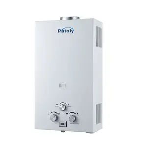 Atacado fábrica melhor preço tankless portátil gás aquecedor de água quente venda instantânea aquecedor de água com LCD play para o chuveiro