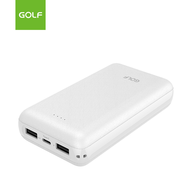 Portable Slim Lithium Mobile Charger Customized Polymer Power Pack Dual USB High Capacity Power Bank 20000mAh