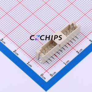 HCZZ0469-12 Wire-to-Board Pin Header SMD,P=2mm Connector 1x12P 2mm Vertical Mount PH - Product Image 1