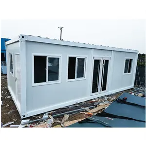 Construction moderne et rapide de maisons modulaires avec salles de bains Casas conteneurs solaires résidentiels conteneurisés