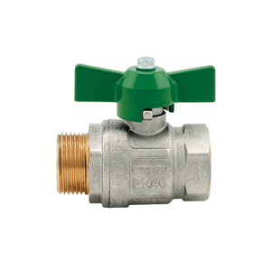 Valvola a sfera a passaggio totale DVGW MF ideale da 1 pollice DN 25 40 bar per valvole di riempimento - Product Image 1