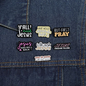 Grappige Jezus Email Pin Jullie Allemaal Nodig Jezus Ontwerp - Product Image 4