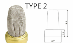 مجموعة فلاتر ميكرون لحاقن الوقود استبدال من الفولاذ المقاوم للصدأ - Product Image 3