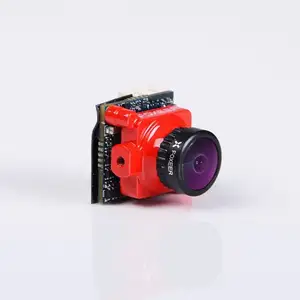 Foxeer Arrow Micro Pro 600TVL FPV CCDカメラ、OSD1.8mmレンズNTSC、FPVレーシングドローンレッド用