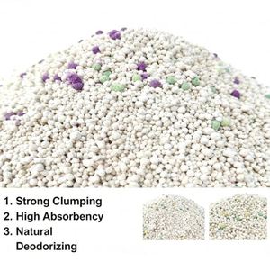 BENJIE 5KG Fast Clumping Odor Control Flushable Biodegradable 99% Dust-Free Highly Adsorbent Spherical Sodium Bentonite Cat - Product Image 2
