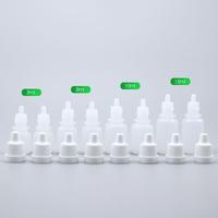 Flacon compte-gouttes jetable 3ml 5ml 10ml 20ml 30ml, flacon compte-gouttes en plastique PE translucide personnalisé, flacon compte-gouttes à huile JAHNEX JHGJ1558