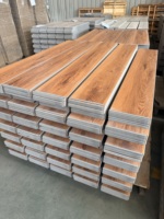 Suelo SPC con Aspecto de Madera de Parqué, 4 mm, Resistente al Agua, Sistema de Clic, Tablas de Vinilo PVC para Decoración de Interiores del Hogar