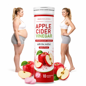 Tabletas Efervescentes de Vinagre de Sidra de Manzana, Fabricante de Marca Privada, Tabletas Solubles para Bebidas, Empaque Personalizado, Venta al Por Mayor - Product Image 1