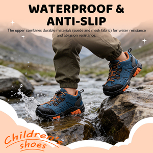 Logo Kustom Grosir Sepatu Pendakian <span class=keywords><strong>Gunung</strong></span> Anak Unisex Usia 3~12 Tahun Tahan Lama Anti Tusuk untuk Aktivitas Luar Ruangan - Product Image 3