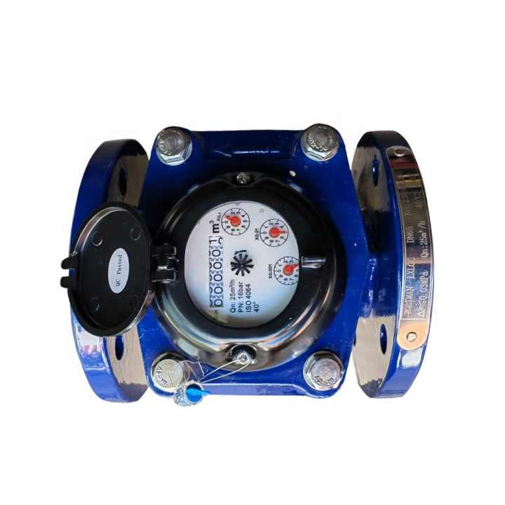 ISO4064 Class B 65mm agriculture woltman type cold water meter PN16