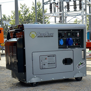 Générateur Diesel Insonorisé 10KVA 10KW Monophasé Triphasé 110/220/380V 50/60Hz à Cadre Ouvert Automatique avec ATS pour Usage Industriel - Product Image 2