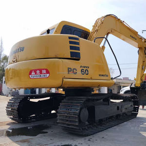 Mini-excavatrice sur chenilles Komatsu d'occasion 6 tonnes (modèles PC60, PC60-7, PC70, PC120, PC56, PC55MR, PC78) à vendre - Product Image 1