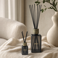Diffuseur de parfum en rotin moderne avec logo personnalisé AIKUN OEM, étiquette privée, pour cadeaux d'entreprise