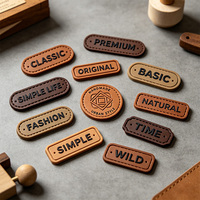 Patch en cuir souple et délicat, personnalisé avec logo, à prix d'usine, pour articles en cuir, longue durée de vie