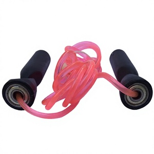 Corde à sauter intelligente en PVC à prix abordable avec logo personnalisé, équipement de fitness pour la gym avec poignée en plastique, vente en gros - Product Image 2