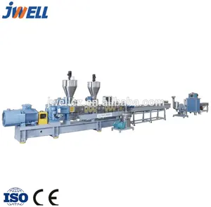 Jwell co-rotating twin screw machine for HFFR/XLPE