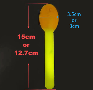 Nhiệt độ nhạy cảm cà phê trái cây kem muỗng trẻ em của sữa chua biểu tượng tùy chỉnh phân hủy PP màu-thay đổi muỗng - Product Image 5