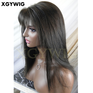 ผมเรมี่มาเลย์ชาวมาเลเซียบริสุทธิ์10 "-30" 100% ส่งฟรี<span class=keywords><strong>วิก</strong></span>ผมด้านหน้าแบบไม่มีกาวผมหน้าม้า - Product Image 3