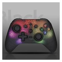 Manette de jeu sans fil RGB avec joystick 3D haute sensibilité et boutons programmables pour Switch pour PS4 Mando Manette
