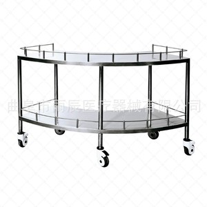 Xin Yuchen Medical Stainless Steel Flatbed <b>Trolley</b> YC-K26 950x650x200900mm For Hospital Use - Product Image 5